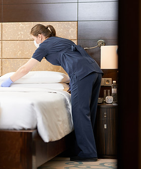 Cleaning Hotel Room