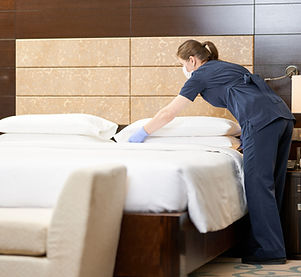 Cleaning Hotel Room