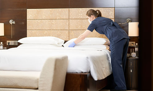 Cleaning Hotel Room