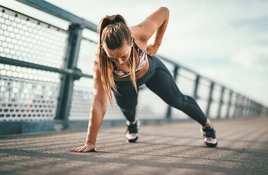 Outdoor Pushups