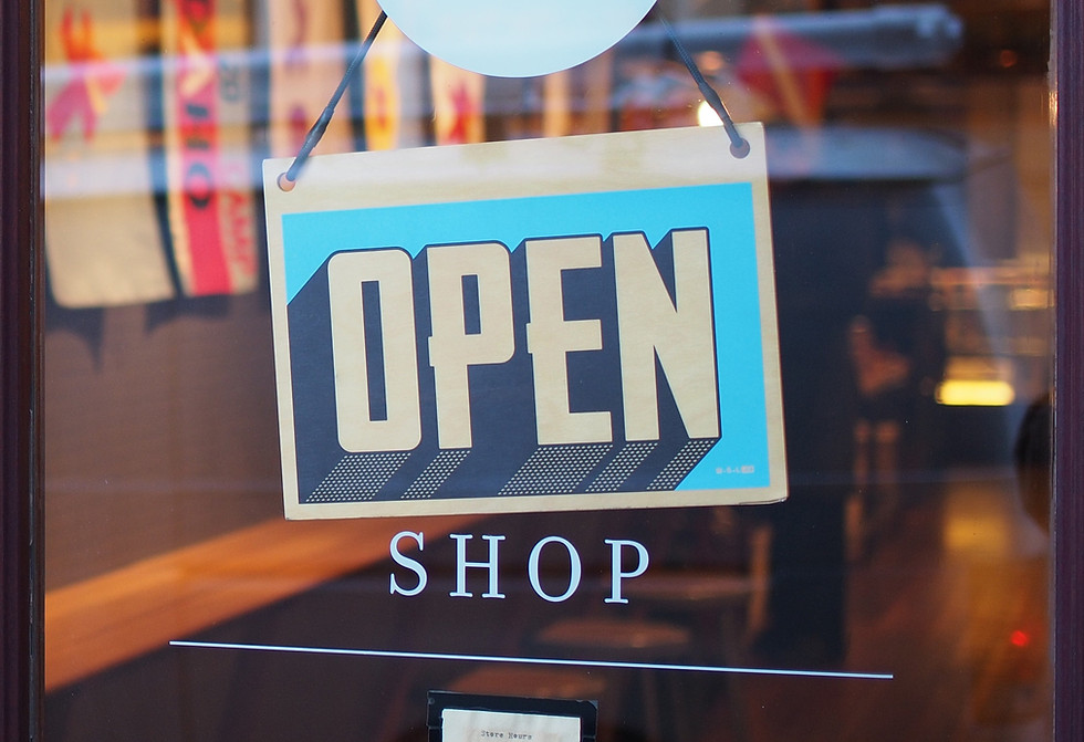 Open Sign