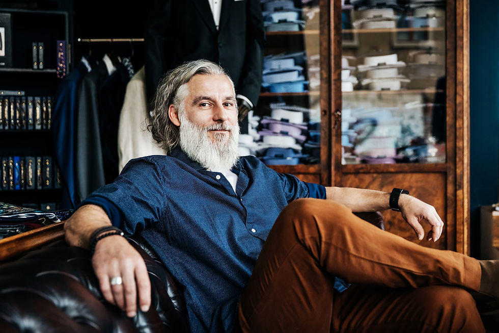Bearded man