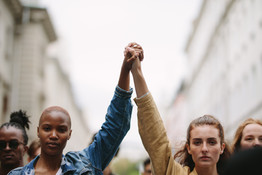 Pose at Protest