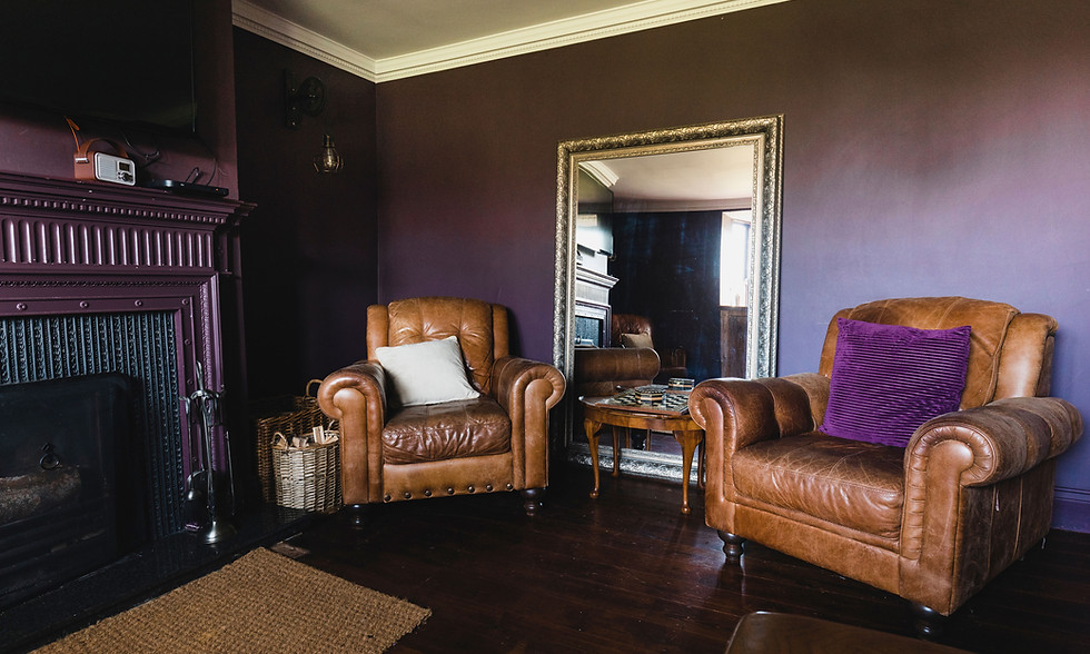 Purple Sitting Room