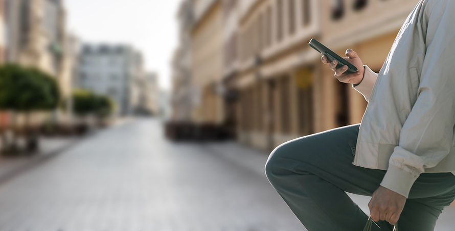 Texting on Mobile Phone