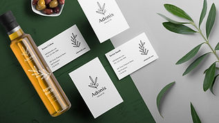 Adonis Selected Oil's Brand identity