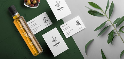Adonis Selected Oil's Brand identity