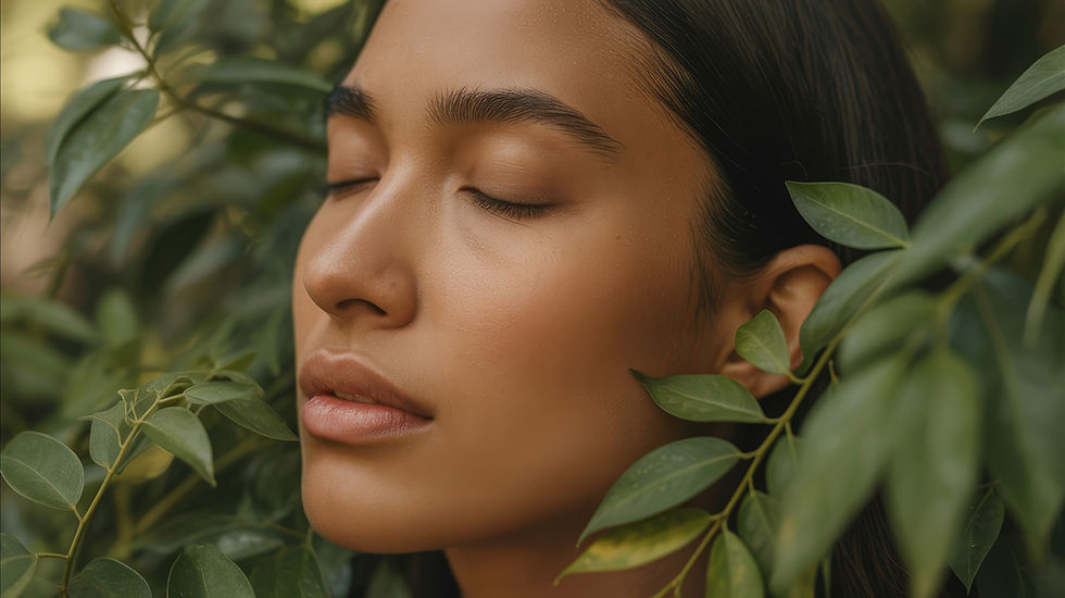Femme dans la nature
