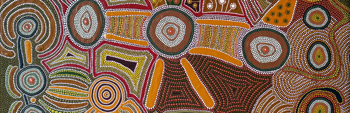 Aboriginal Style Dot Painting