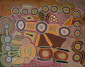 Aboriginal Style Dot Painting