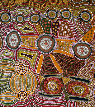 Aboriginal Style Dot Painting