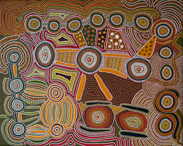 Aboriginal Style Dot Painting
