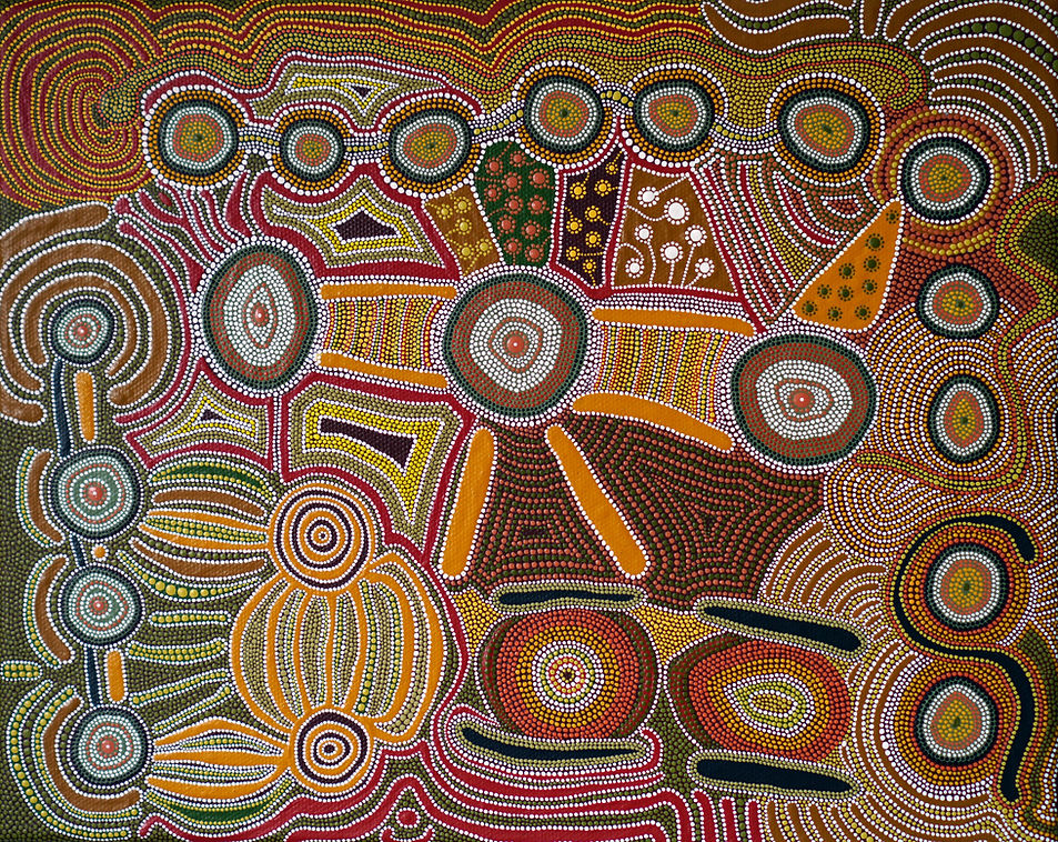 Aboriginal Style Dot Painting