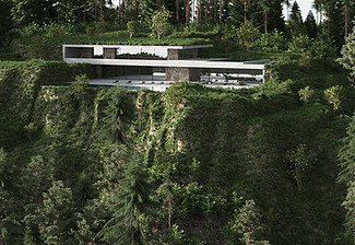 Modernes Waldhaus