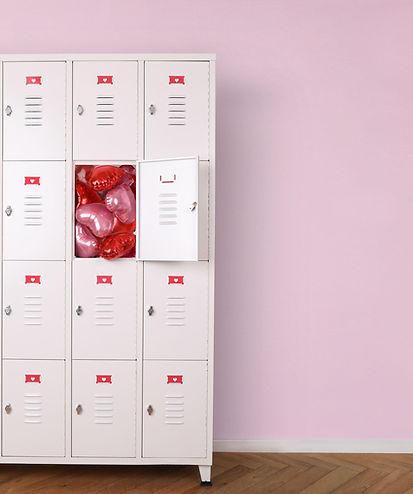 Locker With Balloons