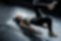 A woman exercising
