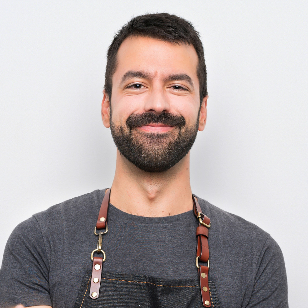 Smiling Barber Portrait