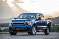 Blue Pickup Truck