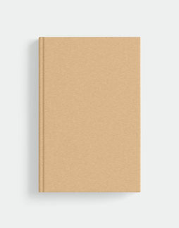 Beige Hardcover Book