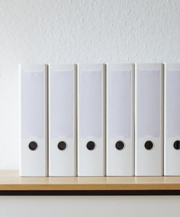 Raccoglitori bianchi