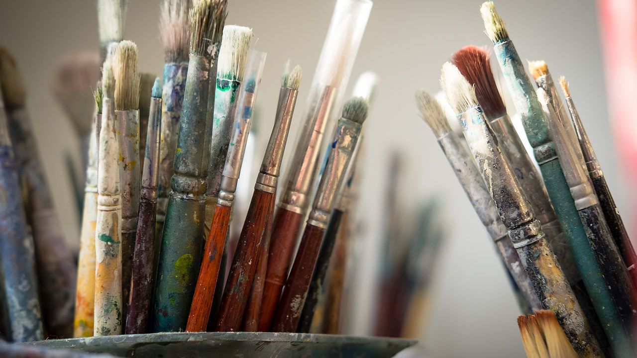 Dirty Paintbrushes