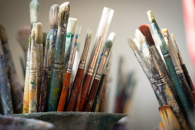 Dirty Paintbrushes