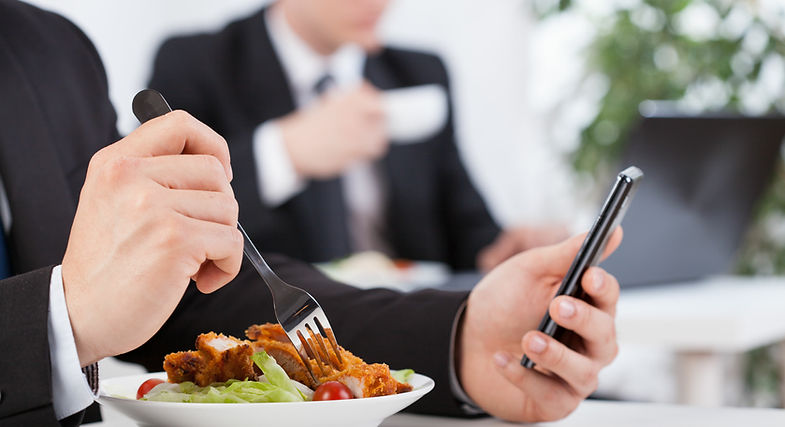 Business Lunch Scene