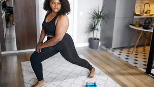 Woman exercising