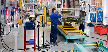 usine de fabrication automobile