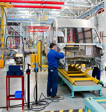 Car-making factory