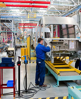 Car-making factory