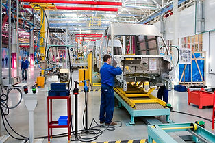 Car-making factory