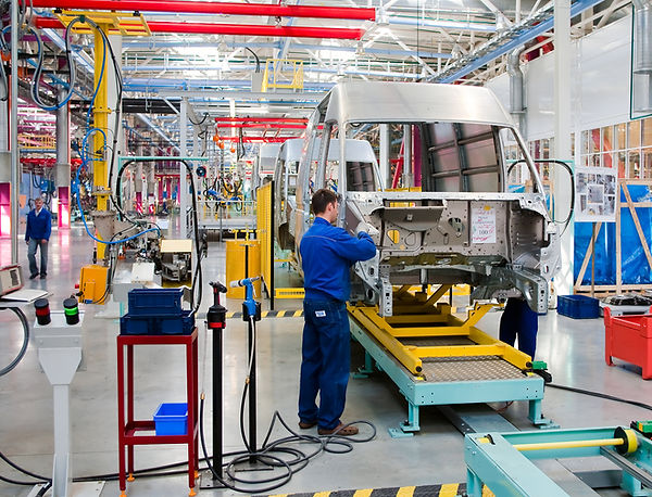 Car-making factory