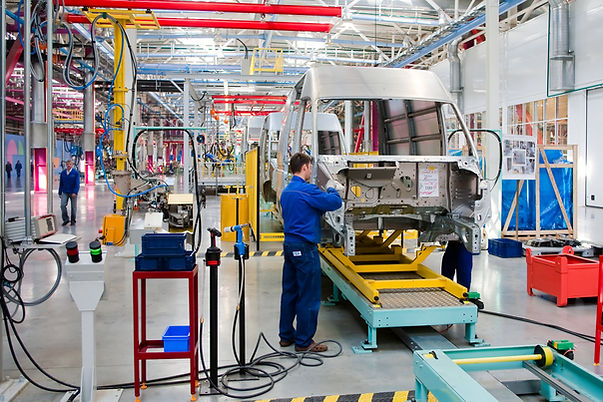 Usine de fabrication de voitures
