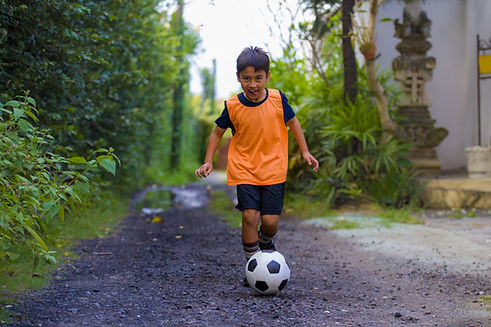 Playing Soccer