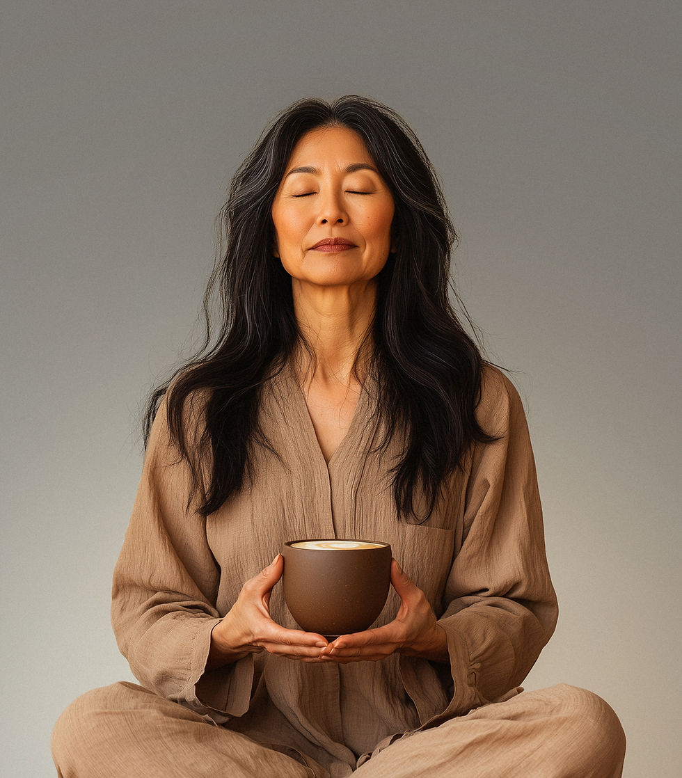 Meditera med te