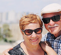 Retrato de pareja senior