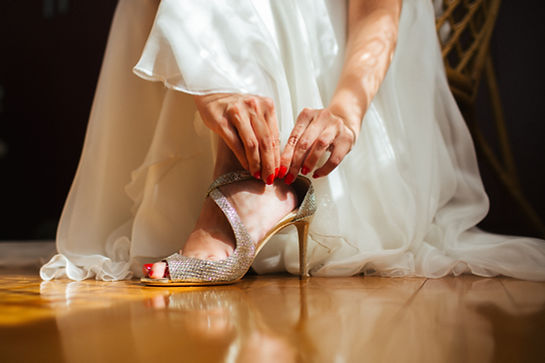 Shiny Wedding High Heels