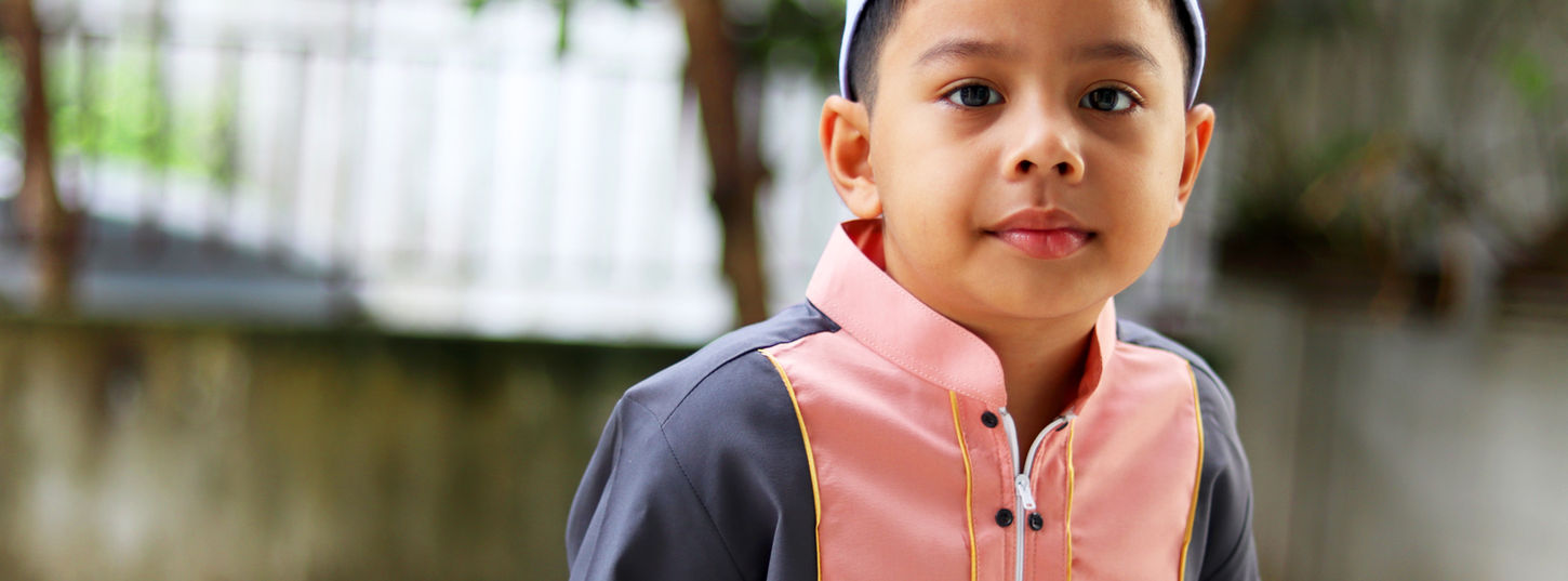 Boy with White Hat