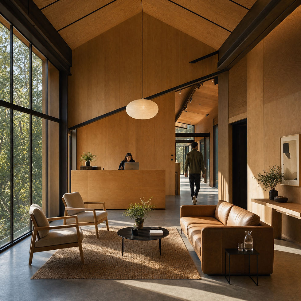 Modern Office Lobby