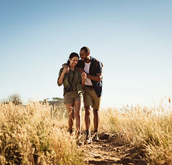 Couple Hiking Trail