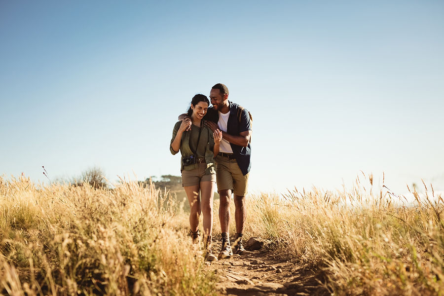 Couple on a Walk