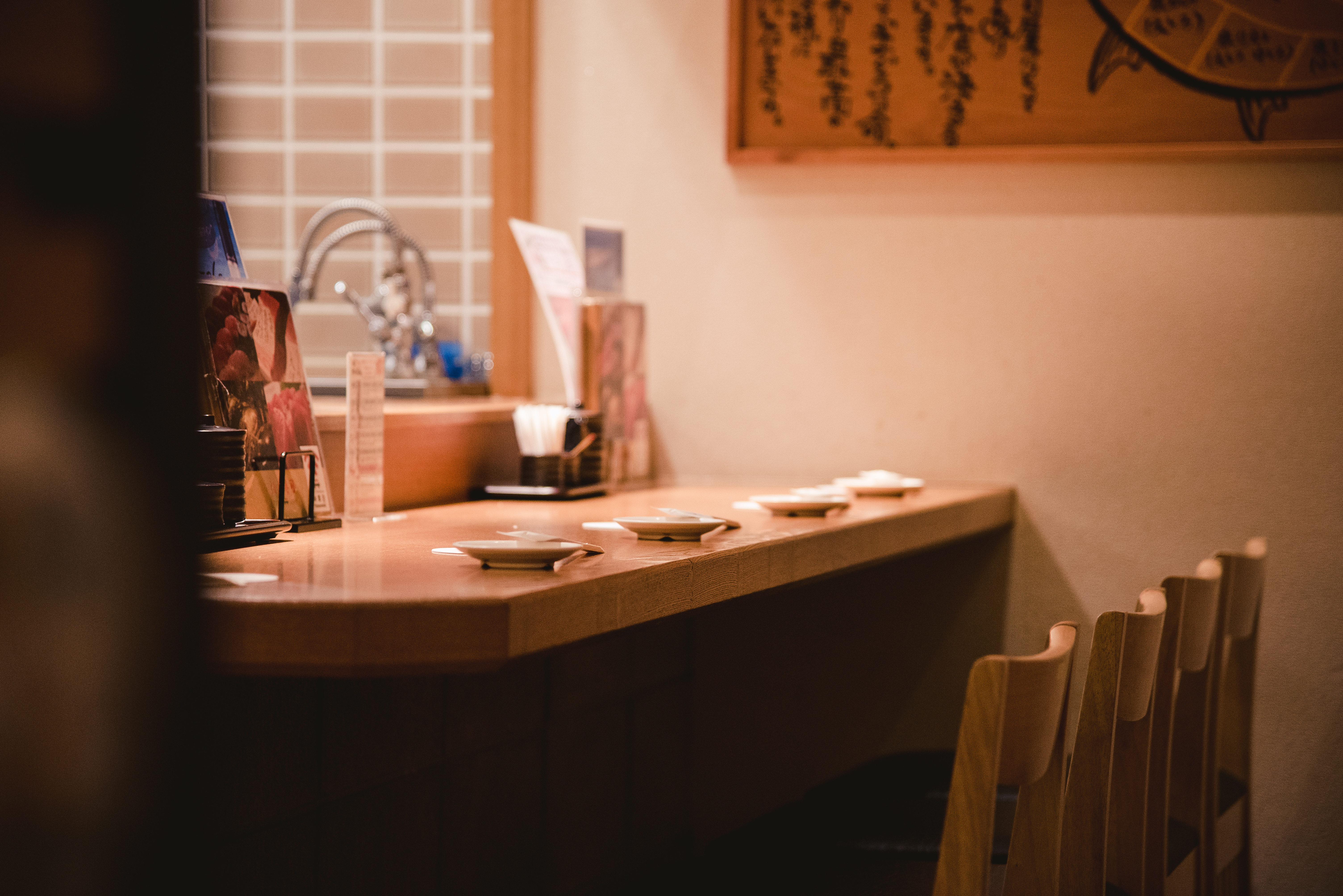 Arranged Food and Objects