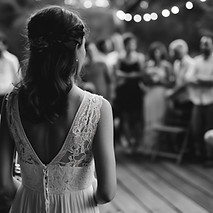 Bride Facing Guests