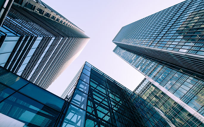Looking Up at Skyscrapers