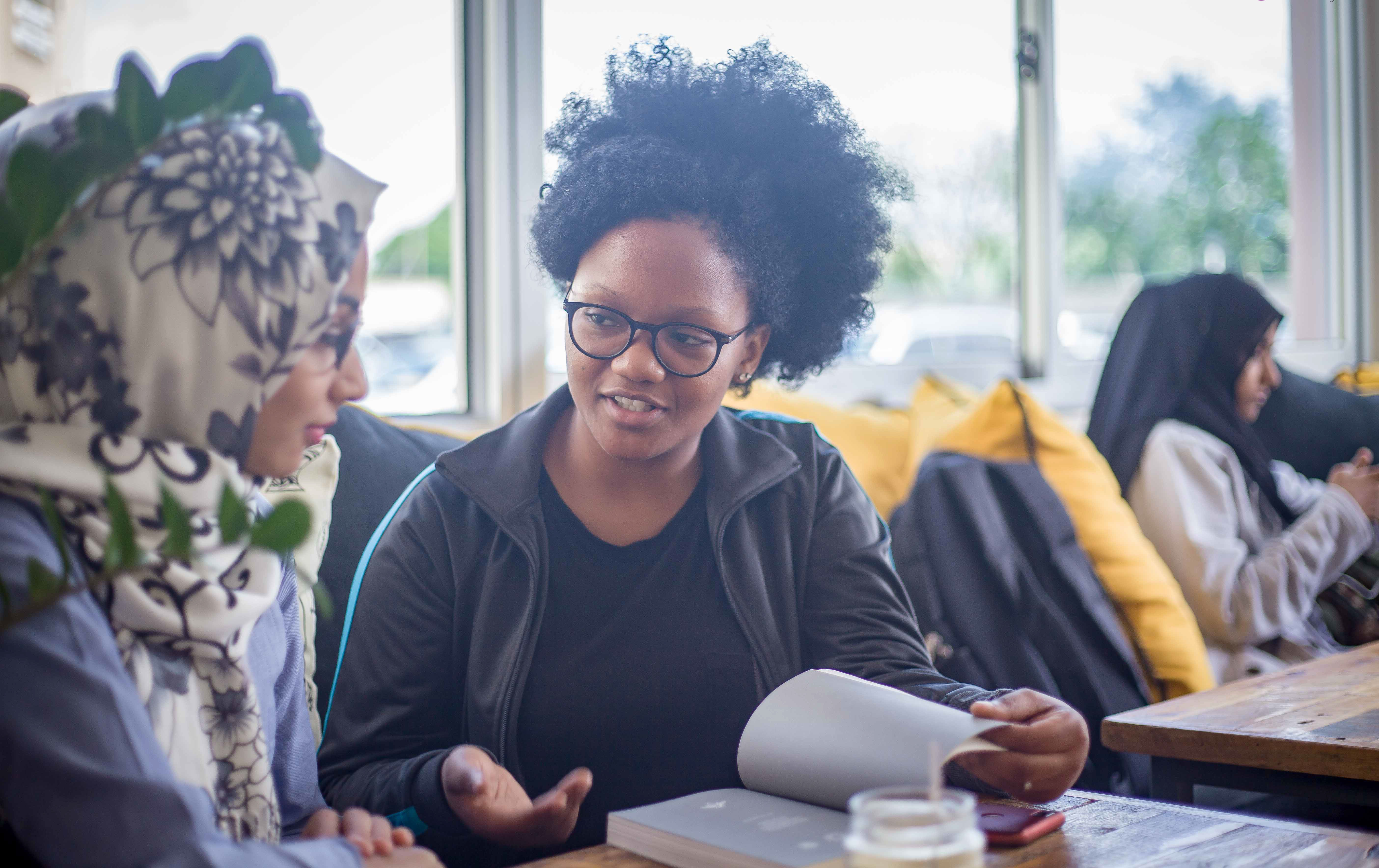 Students in Cafeteria