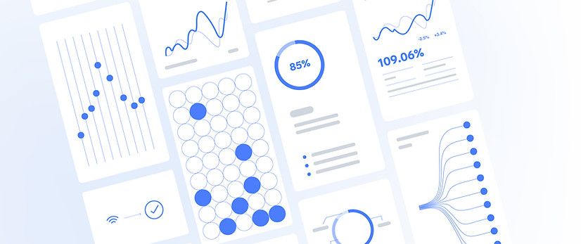Blue App Mockup