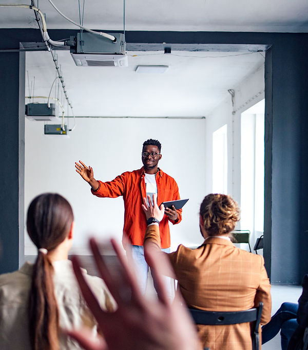 Interação em palestras em sala de aula