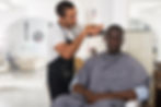 Getting Haircut 