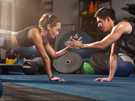 Training with a friend